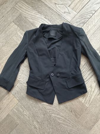 Pinko Blazer Schwarz Groesse 36 guter Zustand