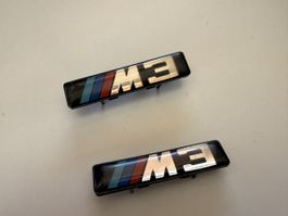 Original BMW M3 E46 Embleme - Kotflügel - 2 stk