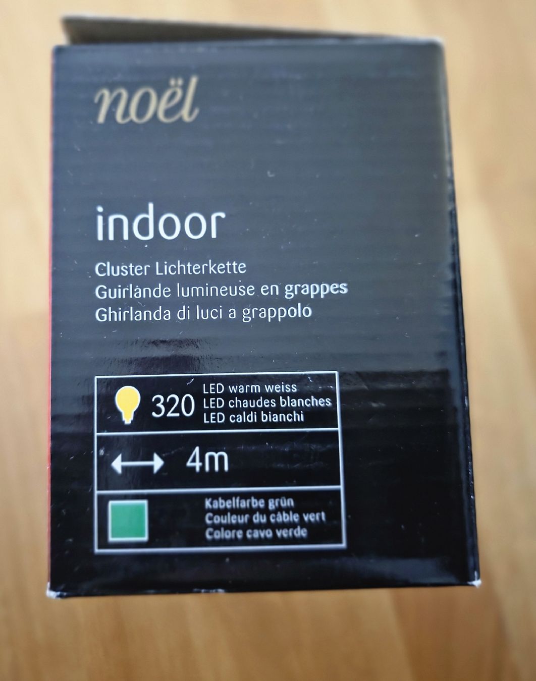 Migros Ghirlande e barre luminose: Noel Cluster Lichterkette 4m 320 LED warmweiss mit Timer, – Nuovo (secondo la descrizione) da Wetzikon ZH venduto da Prinzessin014 4