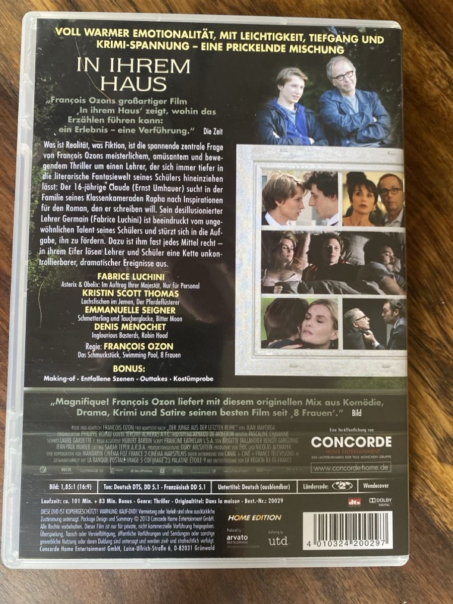 Tous les DVDs: In ihrem Haus – D'occasion à Burg AG par Lobo016 1
