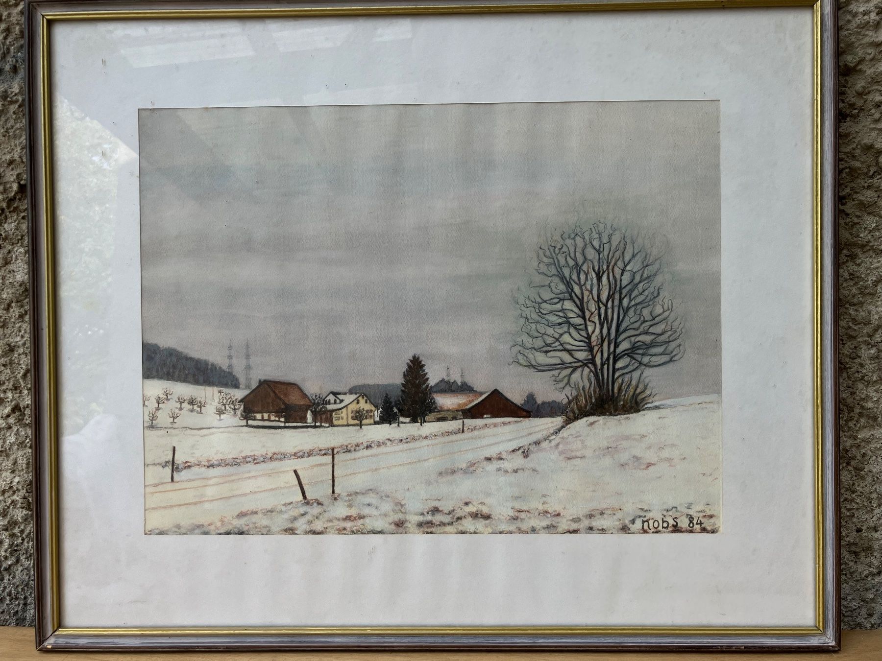 Tableaux: Mischtechnik, 4er-Serie – D'occasion à Wetzikon ZH par artefix