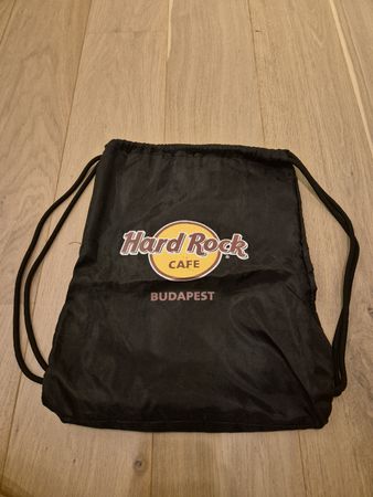 Hard Rock Cafe Budapest, Turnbeutel schwarz