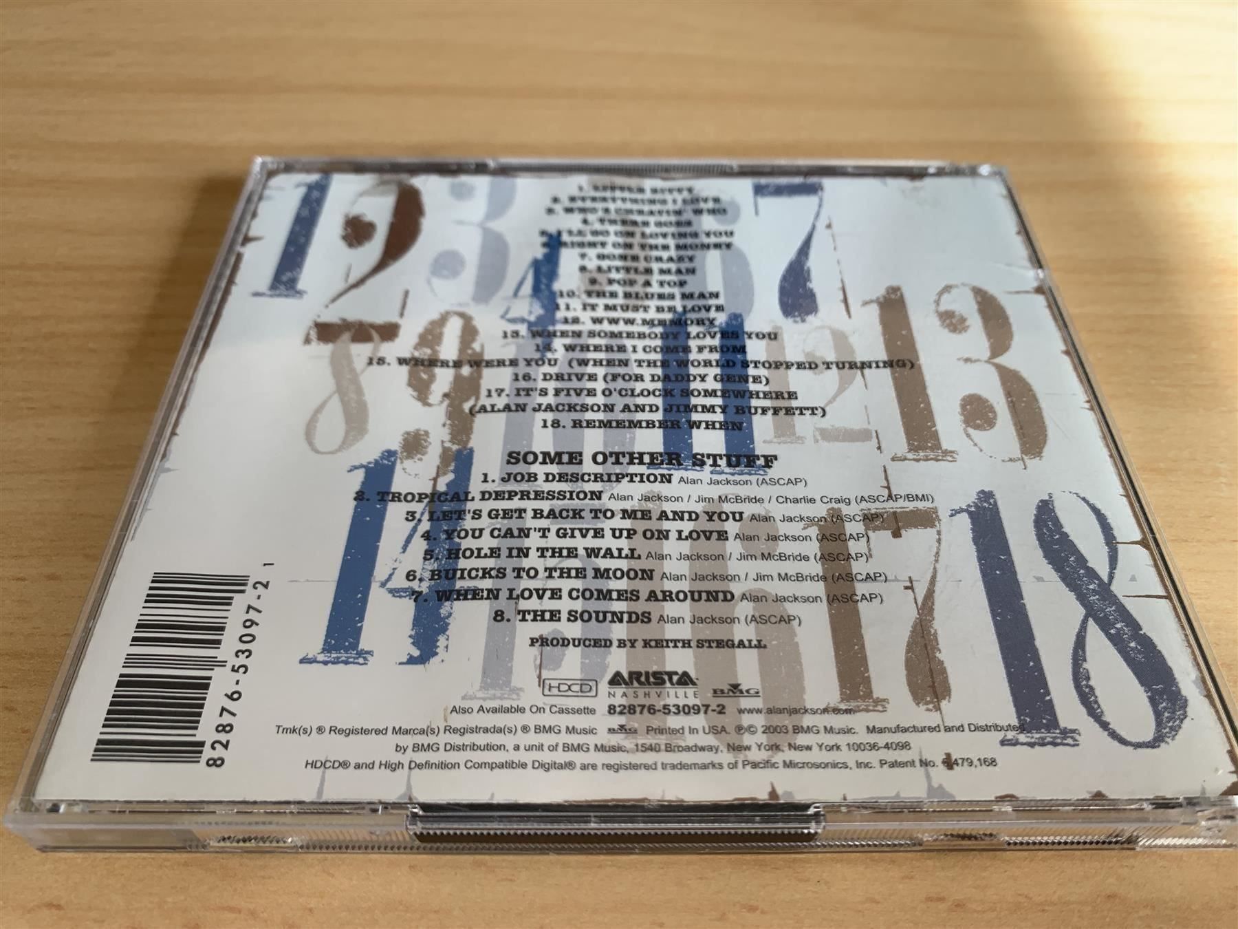 CD: Alan Jackson – Greatest Hits - 2 CD – Usato da Rikon im Tösstal venduto da Alpenmutz 1