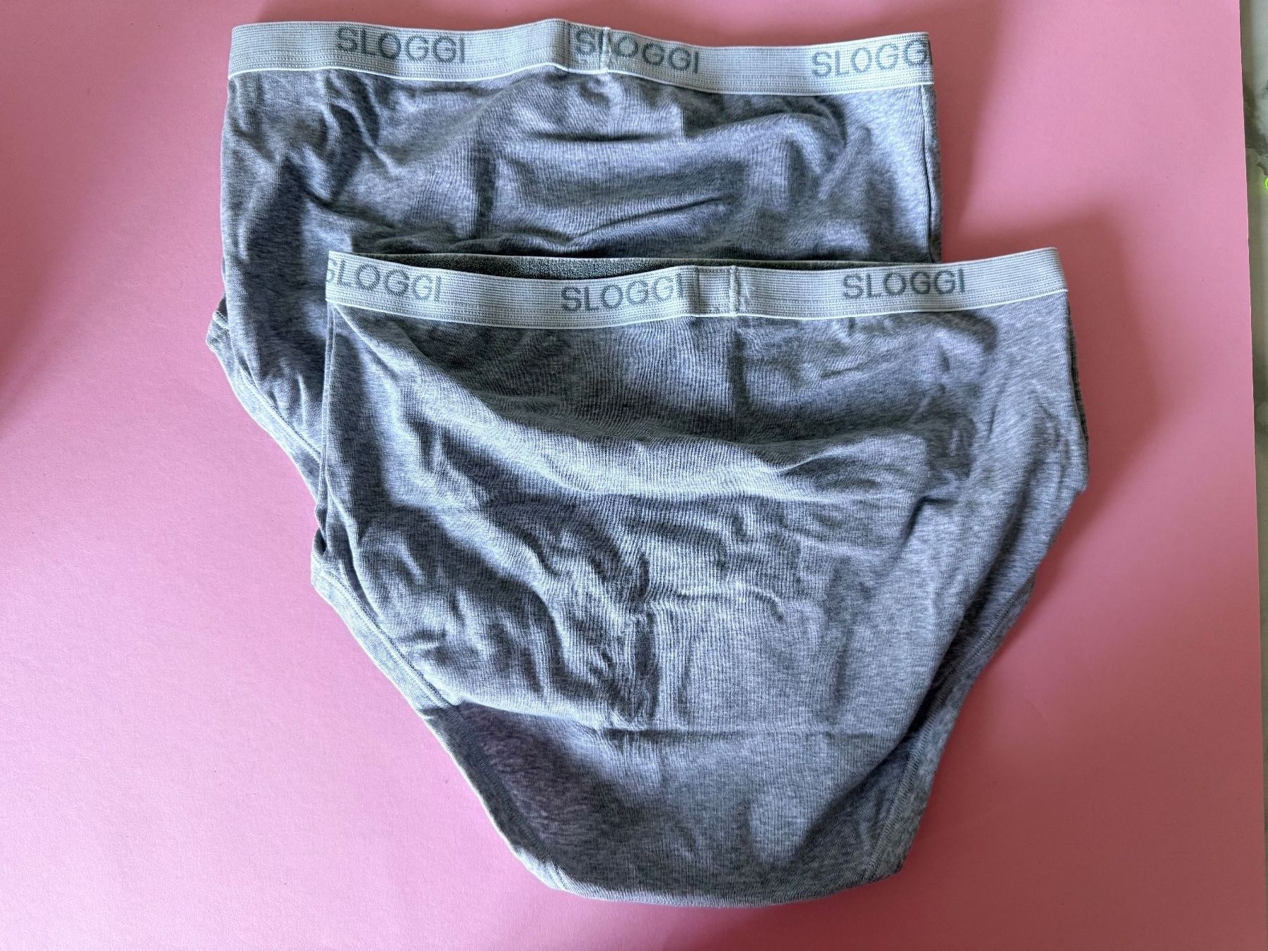Sloggi Unterwäsche: SLOGGI, BASIC Slips Maxi, Grösse M, 2 Stück in Grau – Neu und originalverpackt aus Rudolfstetten von gst_g7xl 4