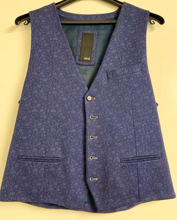 Cinque Weste Gilet Gr. 48 M blau neuw. zu Hemd, Anzug, Hose