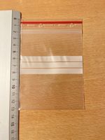 Unzählige Druckverschlussbeutel transparent 90 x 110 mm neu