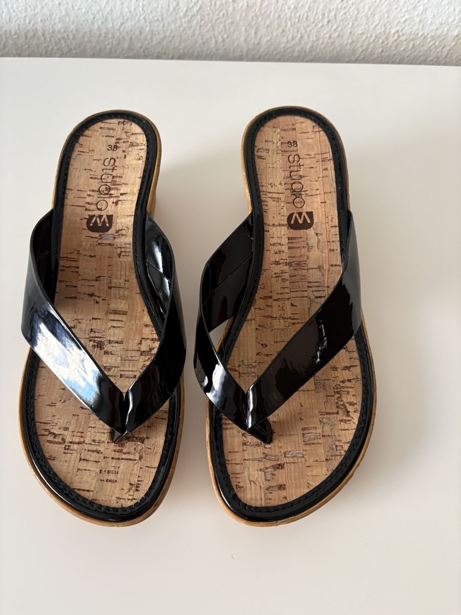 Damenschuhe: Studio M Keilsandalen, Gr. 38 / NEU – Neu (gemäss Beschreibung) aus Oberengstringen von Marling
