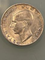 20 DINAR  JUGOSLAVIJE SILBER MÜNZ 1938