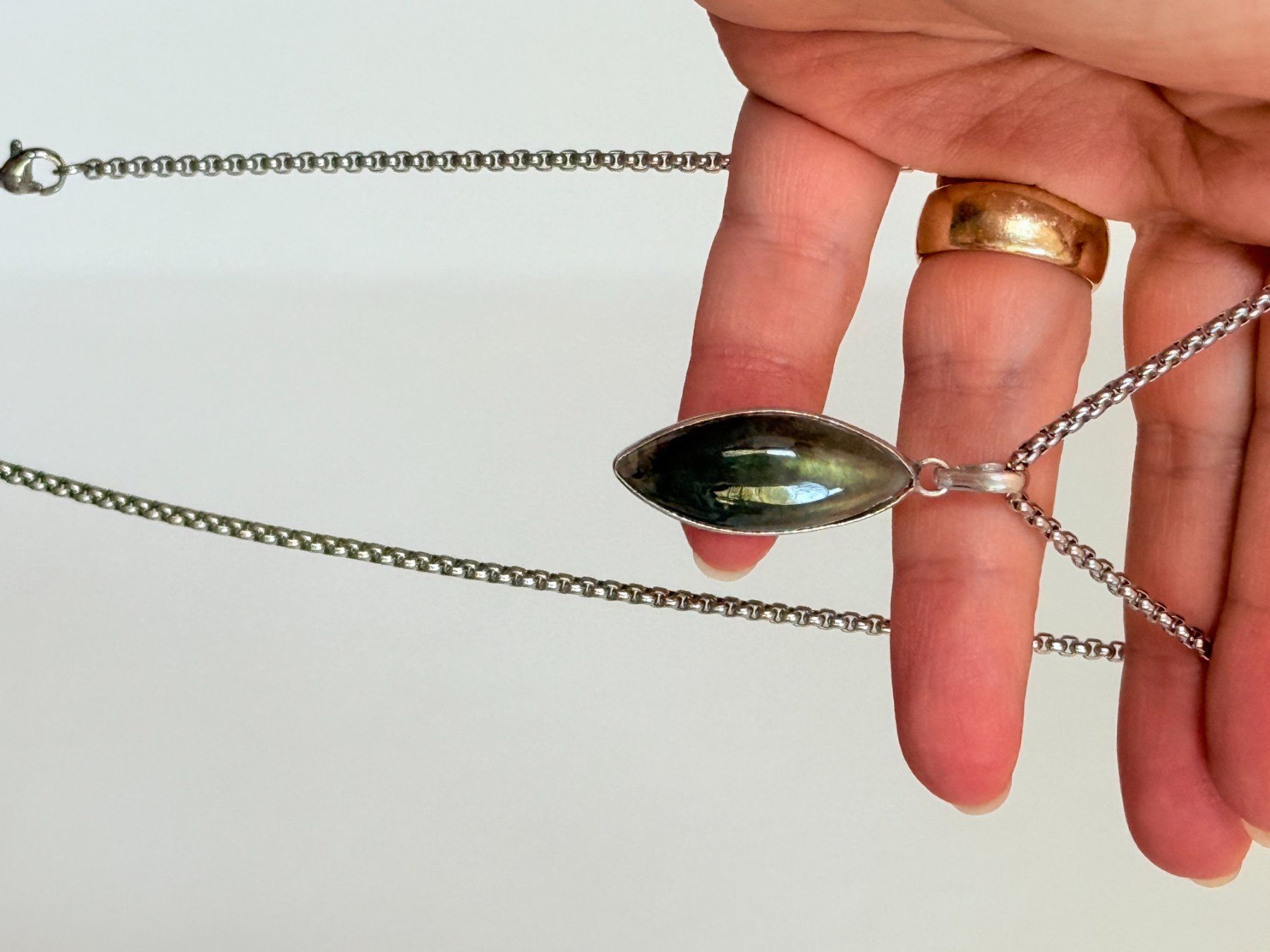 Catenine: Collier avec Labradorite – Nuovo e nell'imballaggio originale da Genève venduto da AWWA 4