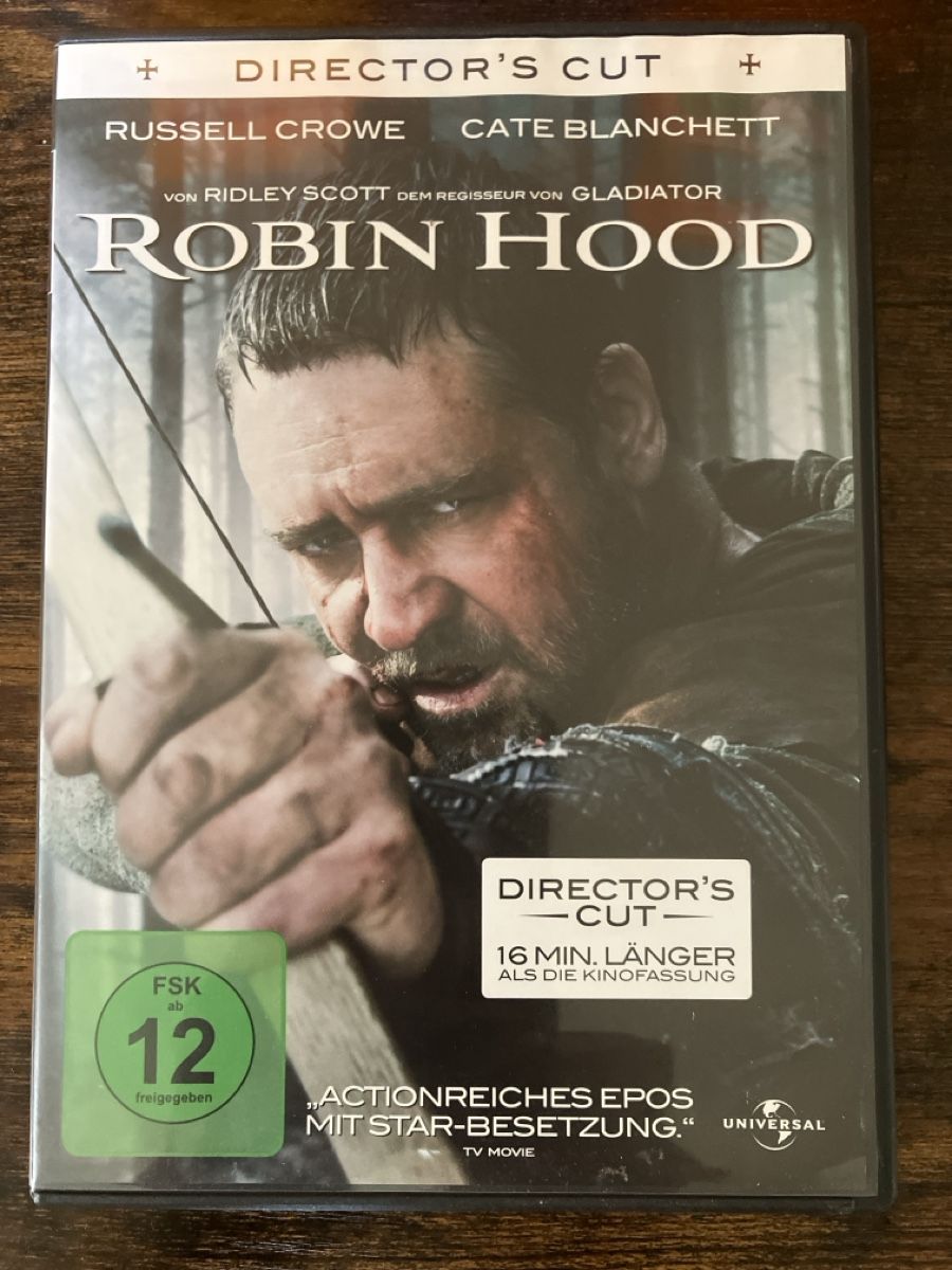 Tutti i DVDs: Robin Hood DVD – Usato da Glarus venduto da Jhuber78