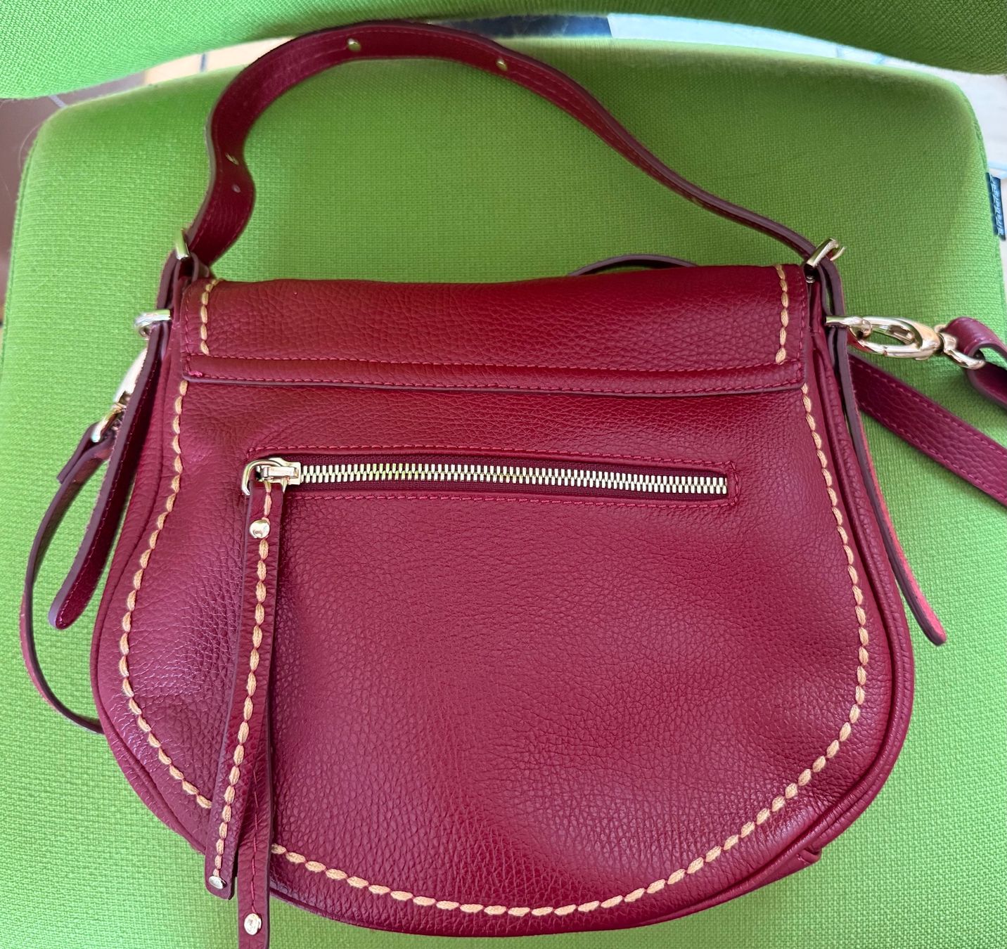 Taschen für Damen: Tasche / Satchel Leder PLINIO VISONA' – Neu (gemäss Beschreibung) aus Frauenfeld von Scleo 2