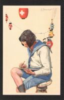 Bundesfeierkarte 1925 ,   Nr. 42 Entwertet
