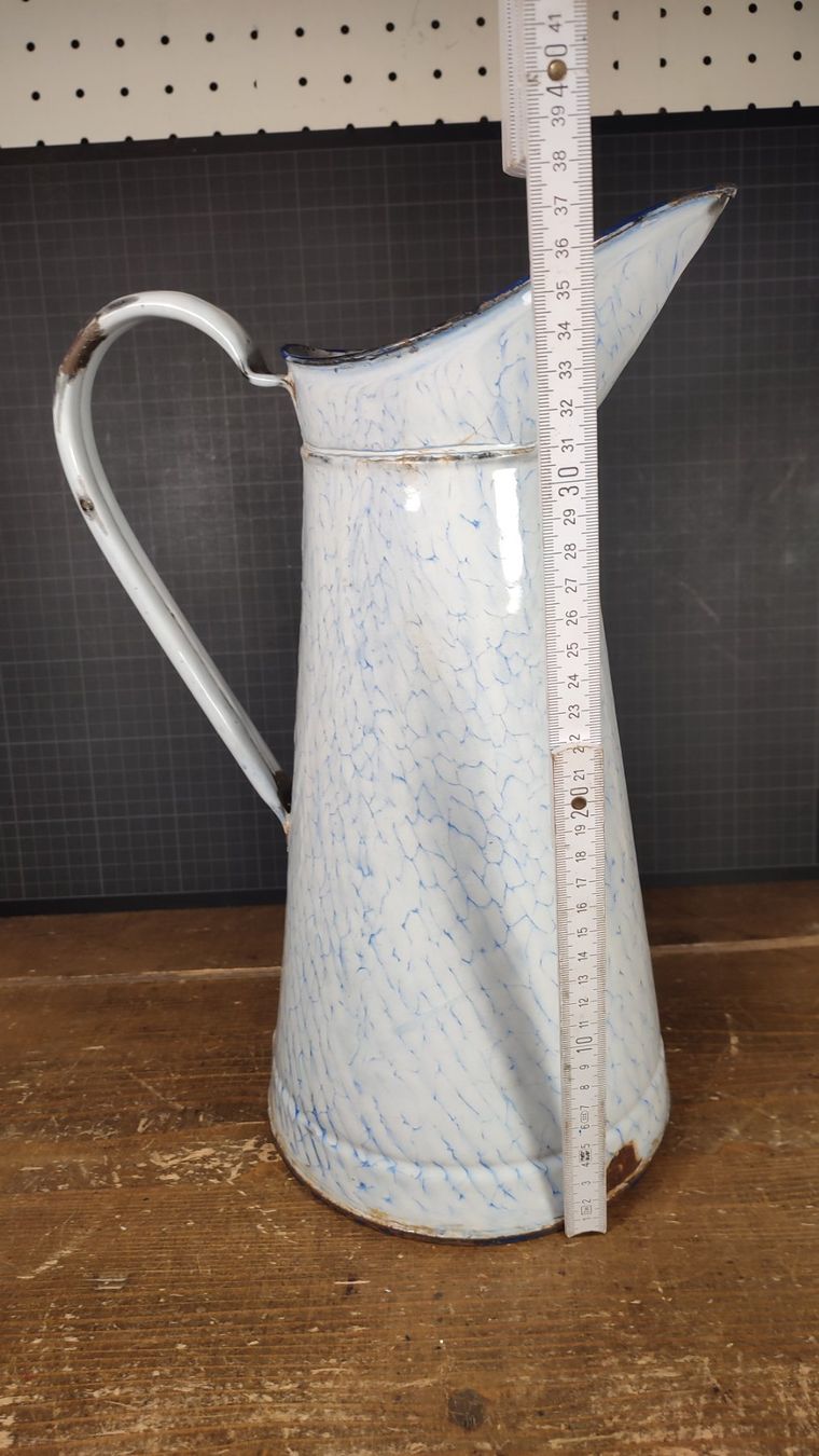 Caraffe: Wunderschöne Antike Kanne EMAILLIERT – Usato da Gelterkinden venduto da MYSTOREFORYOU4460 8
