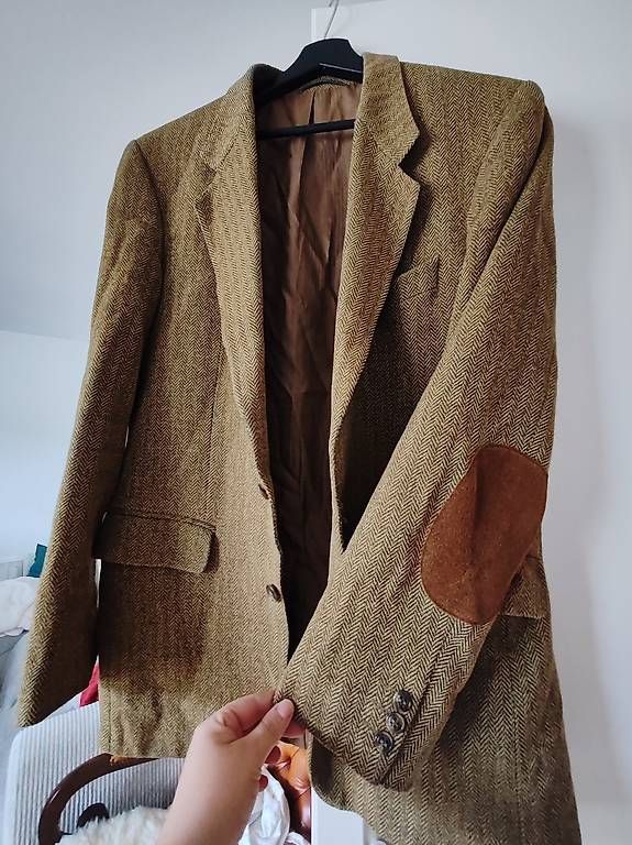 Vestes: vintage Fischgrat-Tweedblazer – D'occasion à Winterthur par rom_6cqd 1