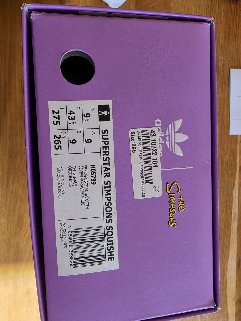 Adidas Scarpe da uomo: ADIDAS Simpsons Superstar Simpsons Squishe – Nuovo (secondo la descrizione) da Baden venduto da Seoulsy 3