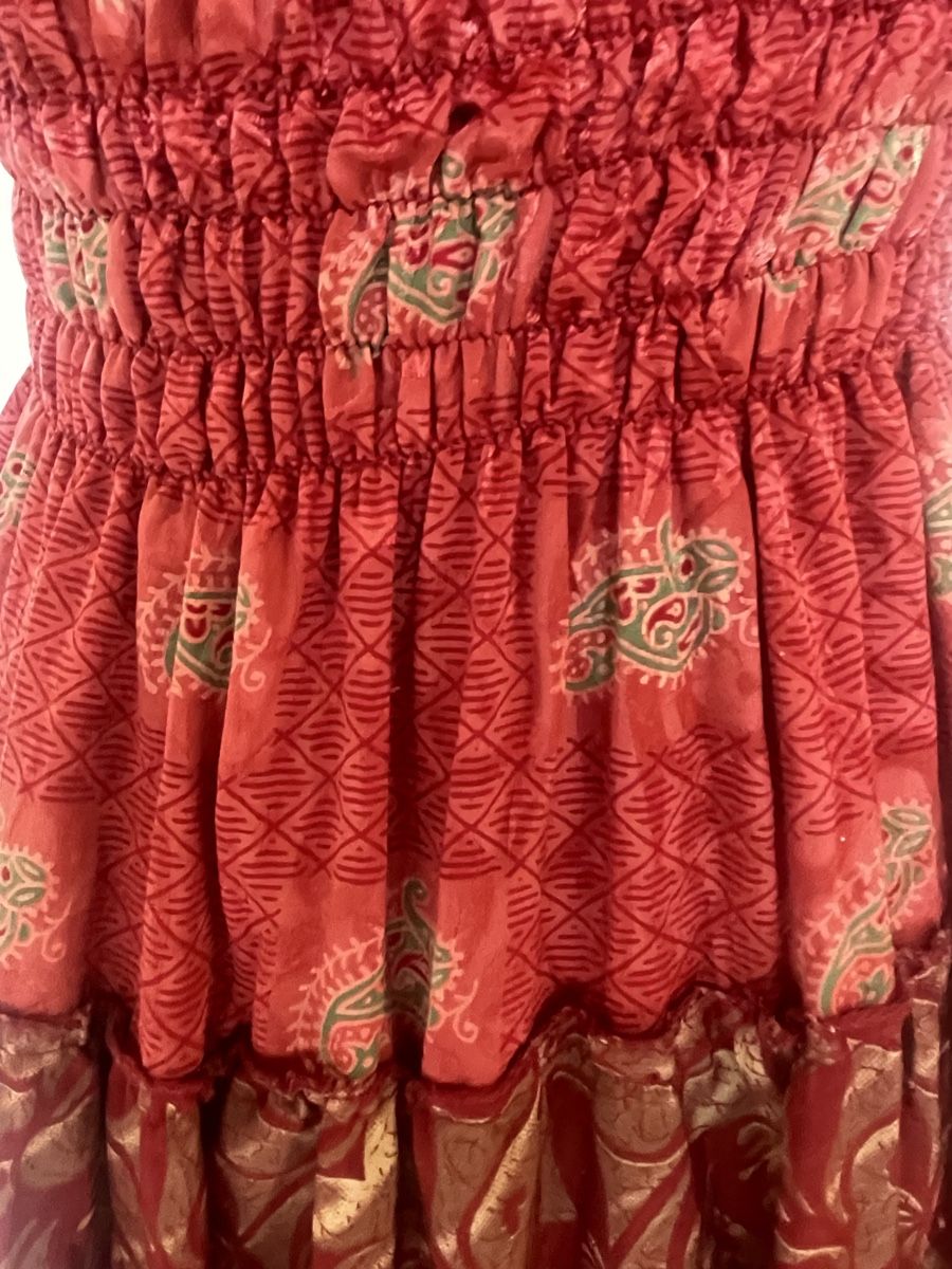 Gonne: Boho Midikleid / Maxirock mit Seide – Nuovo (secondo la descrizione) da Sigriswil venduto da ck56 8