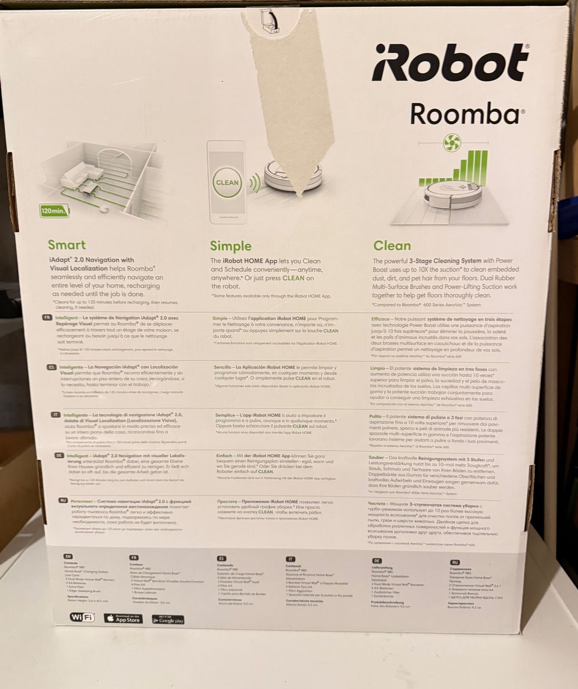 Irobot Aspirapolveri & Accessori: iRobot Rooba Robot Vacum  980 – Usato da Dottikon venduto da regina99 3