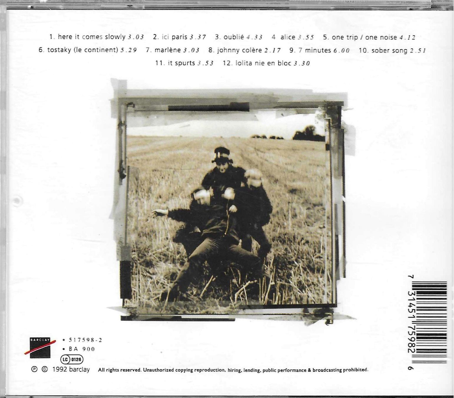 CDs: Noir Désir - Tostaky – Gebraucht aus Savagnier von Ne2065 1