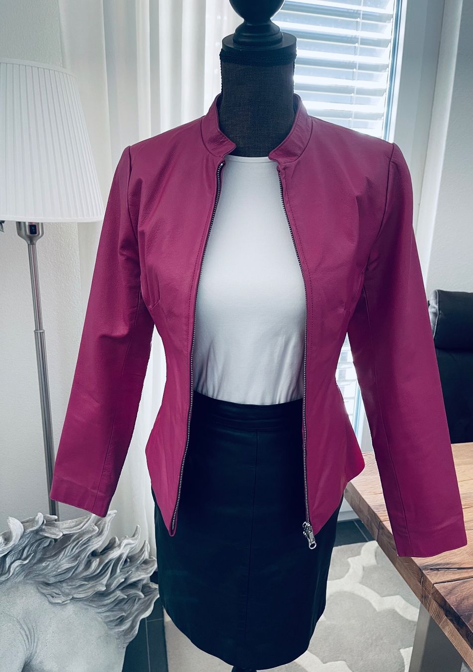 Windsor Giacche: WINDSOR wunderschöne Lederjacke – Usato da Winkel venduto da KaschmirArt 5