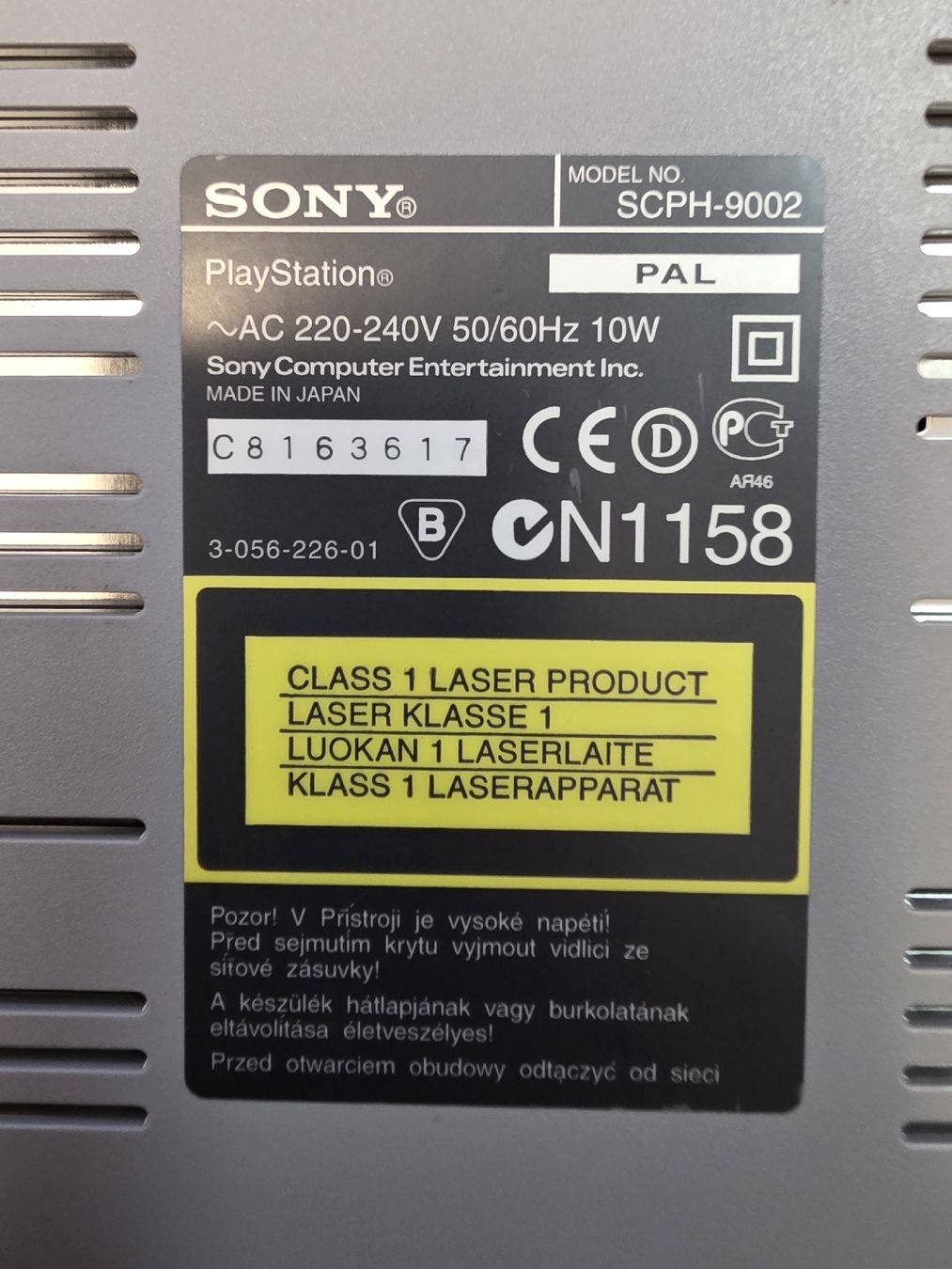 Sony Console: Playstation 1  – Usato da Courroux venduto da Davy642 1