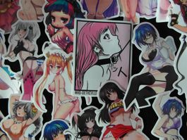AUFKLEBER STICKERS SEXY  GIRLS  50 Stk.