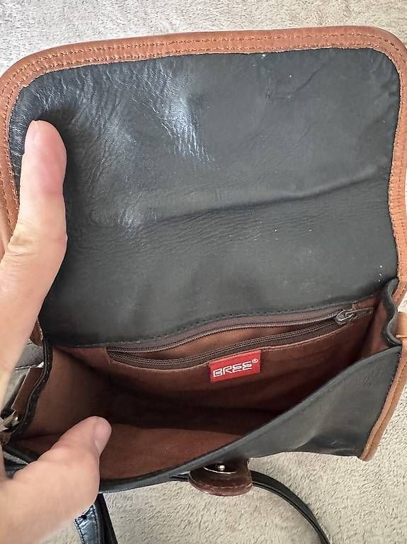 Taschen für Damen: Echtes Leder Tasche – Gebraucht aus Schaffhausen von Fixier 4