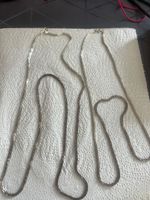 2 lange Silber letter 925