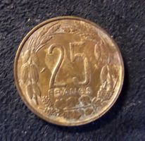 PIECE 25 FRANCS 1962 CAMEROUNE
