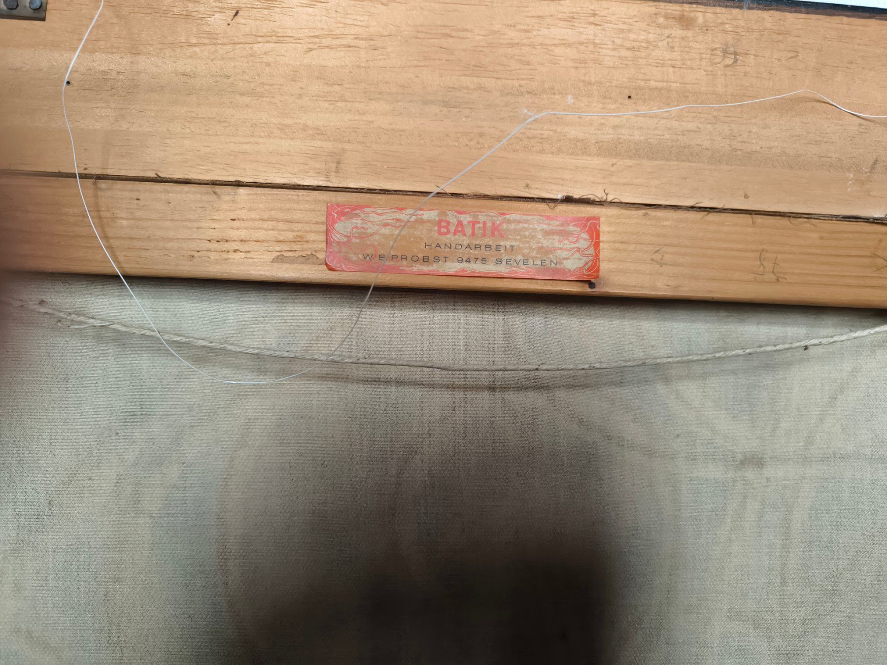 Foto & Immagini: grossformatige Batik-Arbeit auf Stoff – Usato da Rorschacherberg venduto da snOOpydOg11 6