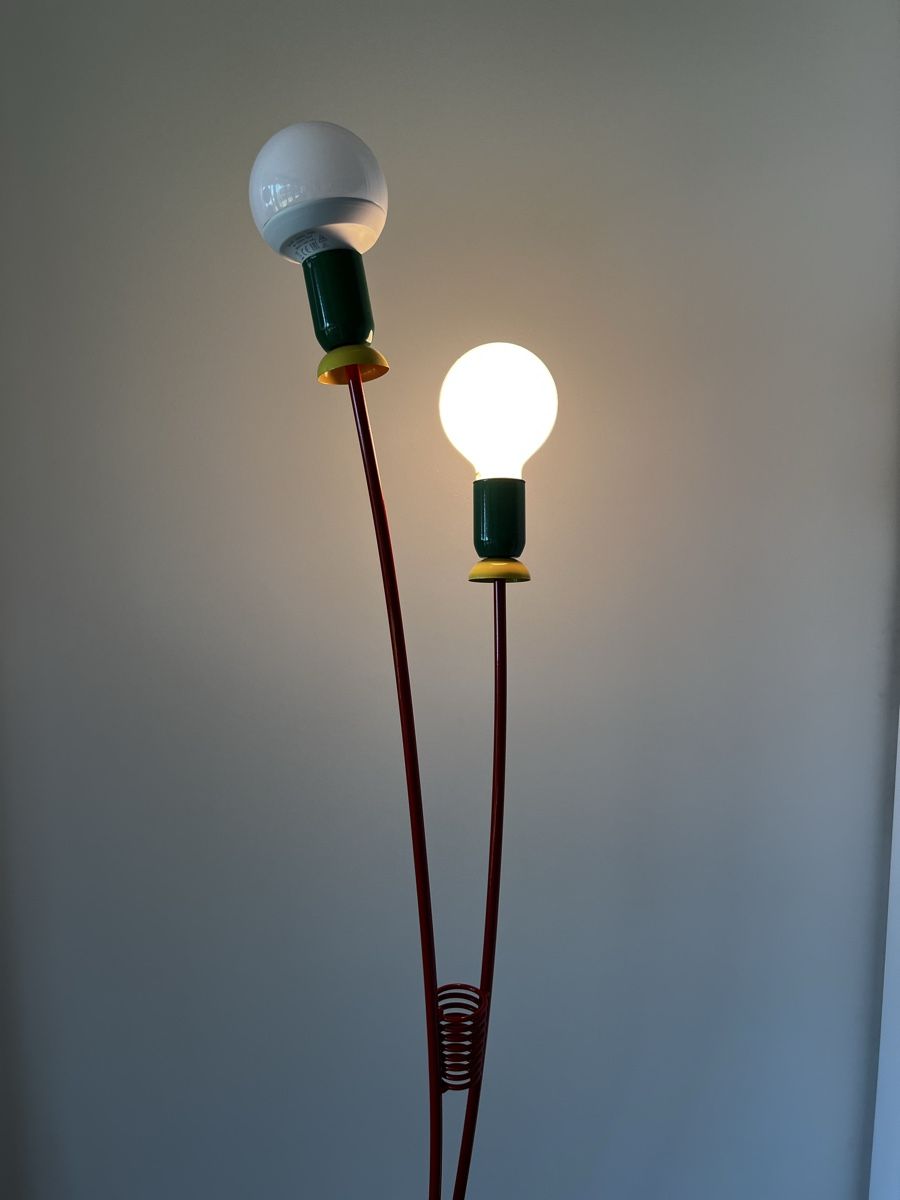 Lampade: Memphis Style Vintage Floor Lamp - 80s Postmodern – Usato da Oberägeri venduto da Theonose74 4