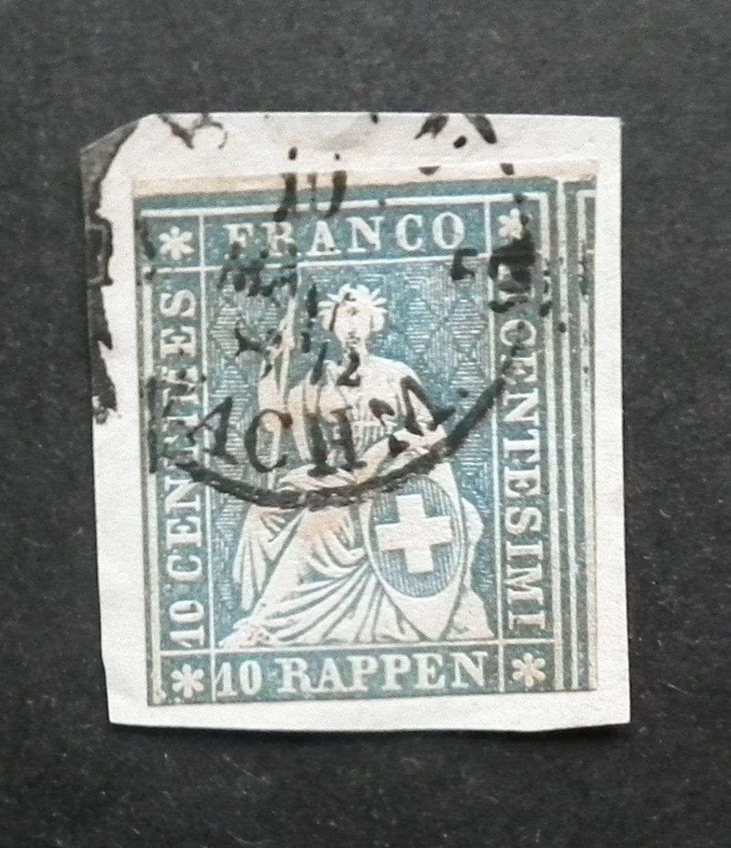 Tutti i francobolli: Strubel auf Fragment 10 Rp. – Usato da Kriens venduto da WULLU99