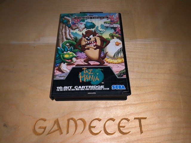 Jeu Taz-Mania Sur Sega Mega Drive – Bon état, Version NTSC-J (Japon) – Jeu De Plateforme