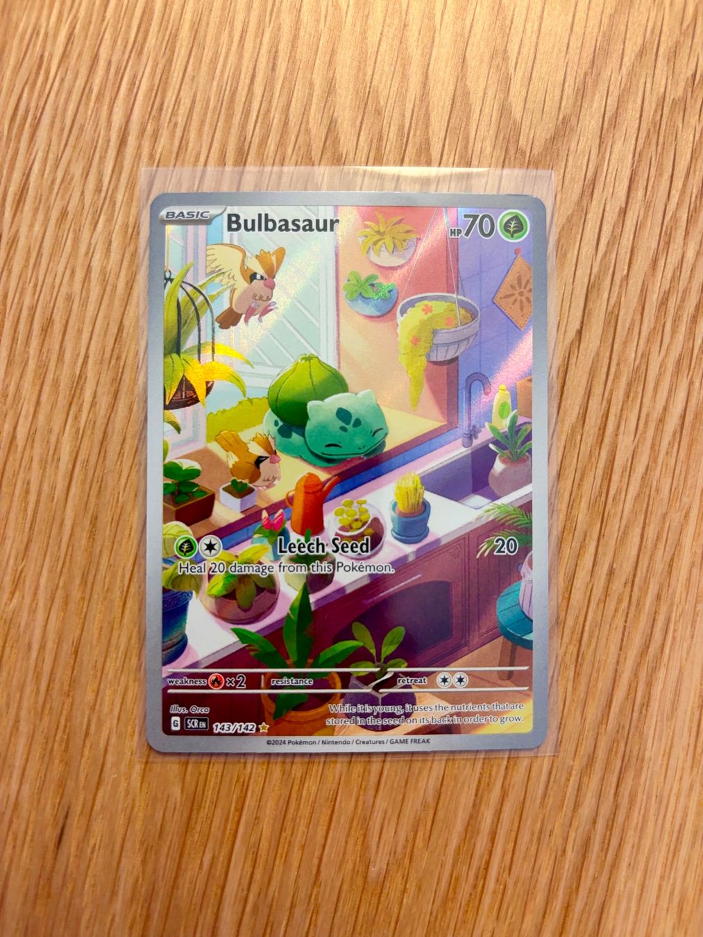 Pokémon Carte collezionabili: Pokémon Karte Bulbasaur Stellar Crown – Nuovo (secondo la descrizione) da Seuzach venduto da Mike79