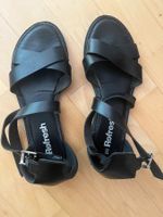 Sandale schwarz Grösse 39