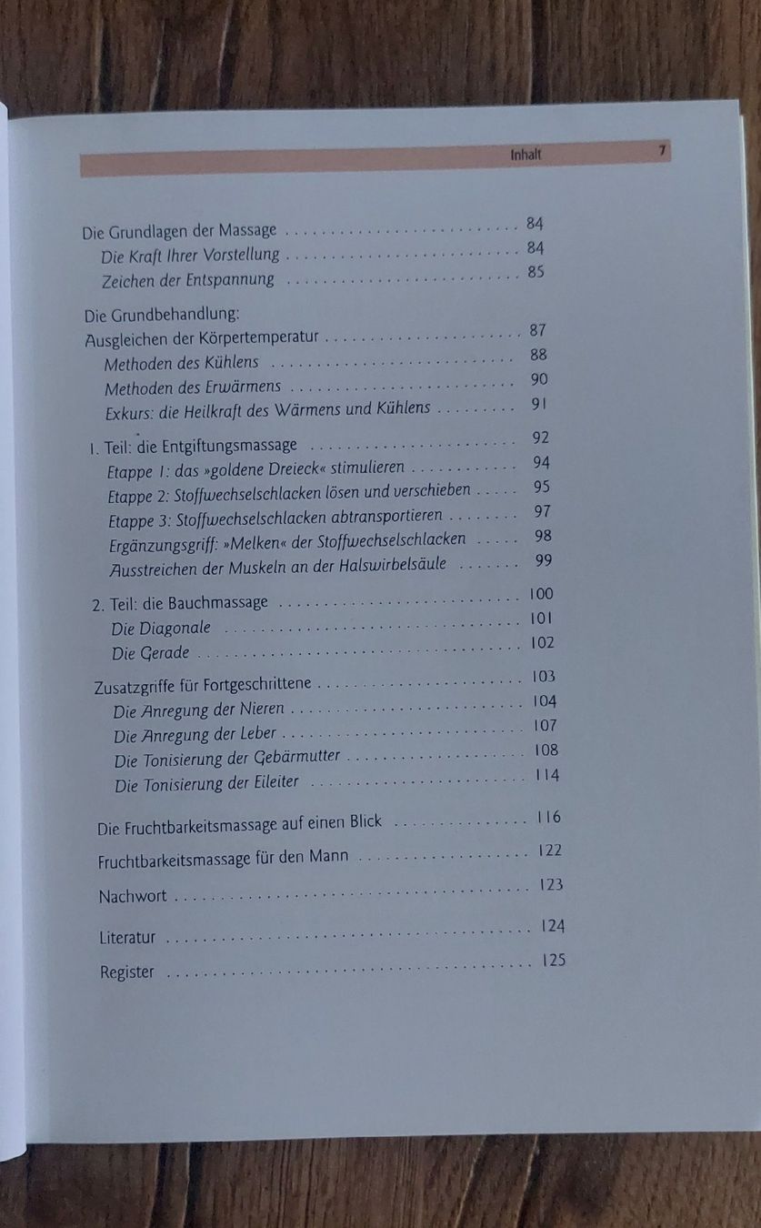 Libri: Die Fruchtbarkeitsmassage von Birgit Zart – Usato da Aarau Rohr venduto da meeruisland 4