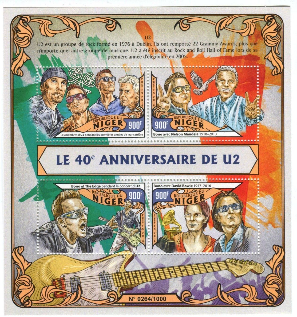 Tutti i francobolli: Block "U2". Niger. – Nuovo e nell'imballaggio originale da Basel venduto da Butsch5