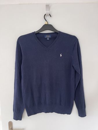 Polo Ralph Lauren Pullover, dunkelblau, Gr. Fit S (XL 18/20y