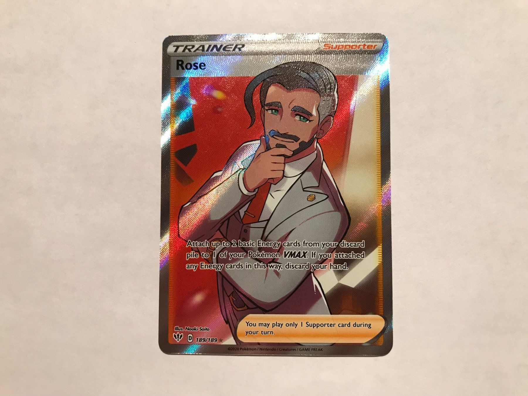 Pokémon Carte collezionabili: Rose Fullart EN – Usato da Hagendorn venduto da Pokecollectorch 1