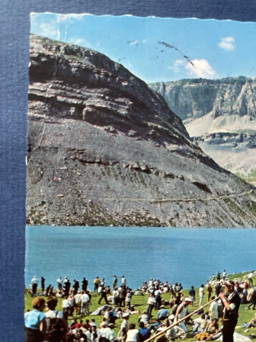 Cartoline postali: Alte Ansichtskarte vom Schäferfest am Daubensee, 1969 Top! – Usato da Neuhausen am Rheinfall venduto da Arielle55 2