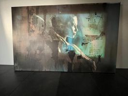 Gedrucktes Bild auf Leinwand 110 x 70cm