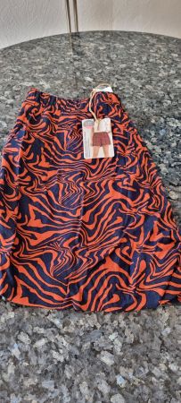 Damen-Sommershorts aus Viskose mit Muster Grösse S