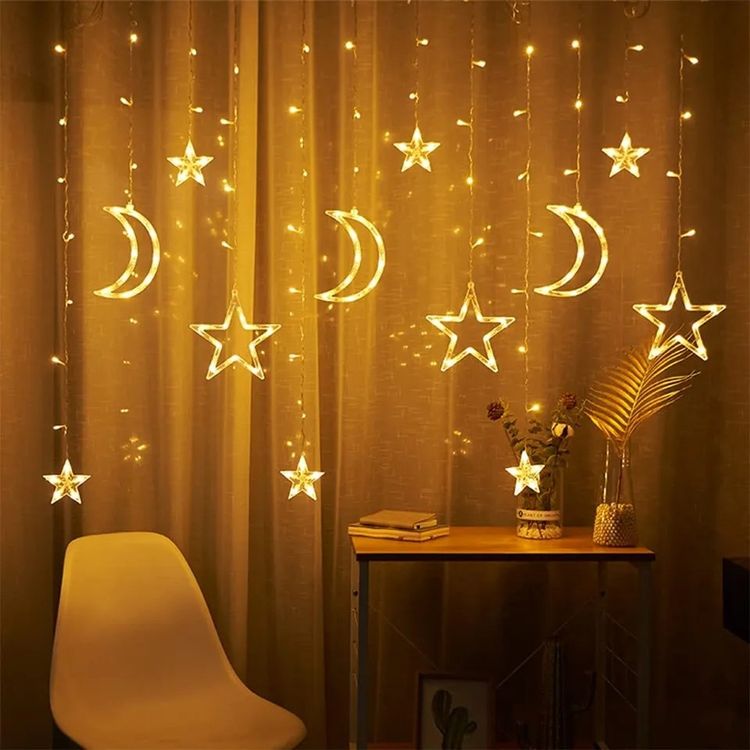 Lichterkette Sterne + Mond 350cm Kaufen auf Ricardo