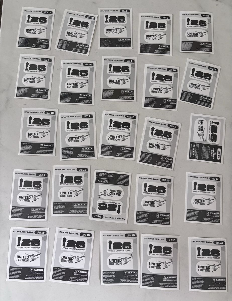 Panini Carte collezionabili: 25 Paninis – Usato da Belp venduto da Summer75 1