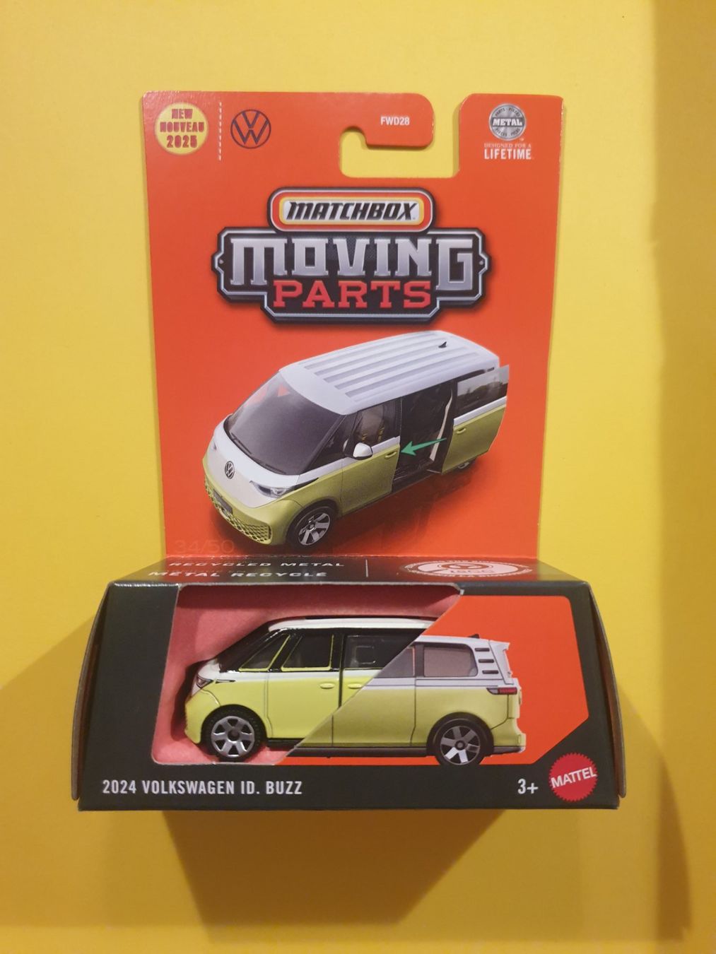 Matchbox Modellini d'auto: Matchbox 2024 VOLKSWAGEN ID. BUZZ – Nuovo e nell'imballaggio originale da Oftringen venduto da Rotor 1