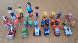 Paw Patrol Figuren mit Autos / Fahrzeugen (Spielzeug)