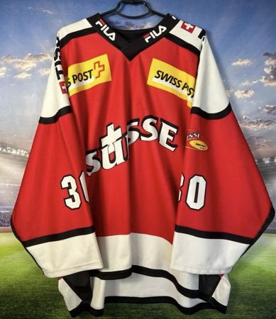 Schweiz Nati Vintage Trikot Genoni IIHF Eishockey WM 2026