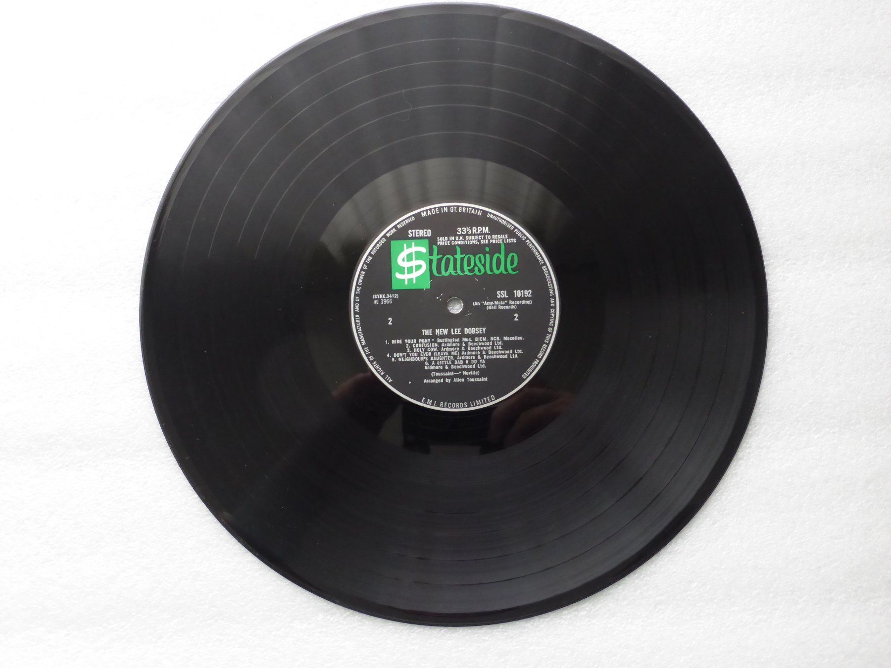 Schallplatten: VINYL  LP LEE DORSEY – Gebraucht aus Küssnacht am Rigi von Sunnestrahl 2