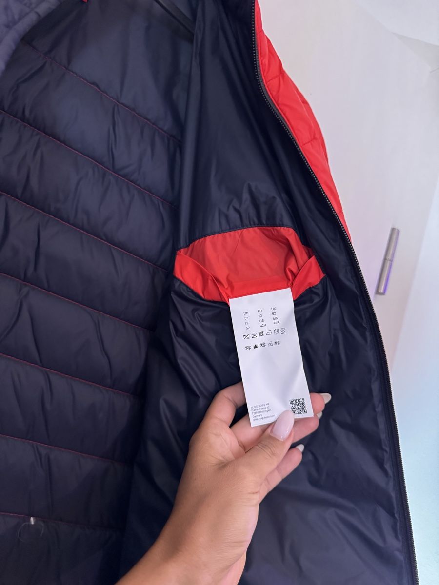 Giacche: Herren Daunenjacke Hugo Gr. 52, Rot – Nuovo (secondo la descrizione) da Brüttisellen venduto da bellavita91 3