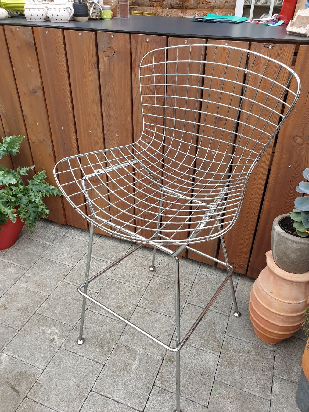Sgabelli: Replika von Bertoia Knoll Barhocker – Usato da Feldbach venduto da Gwaechshuus