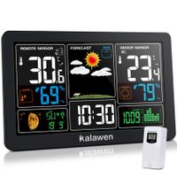 Wetterstation Funkwetterstation Barometer mit Aussensensor